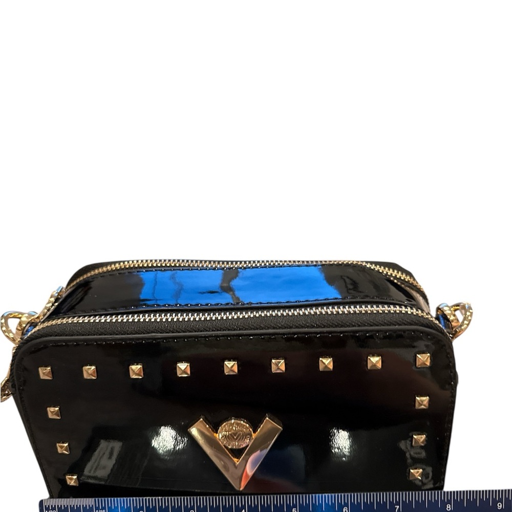 Valentino Orlandi Black and Gold Crossbody Bag - Picture 4 of 4